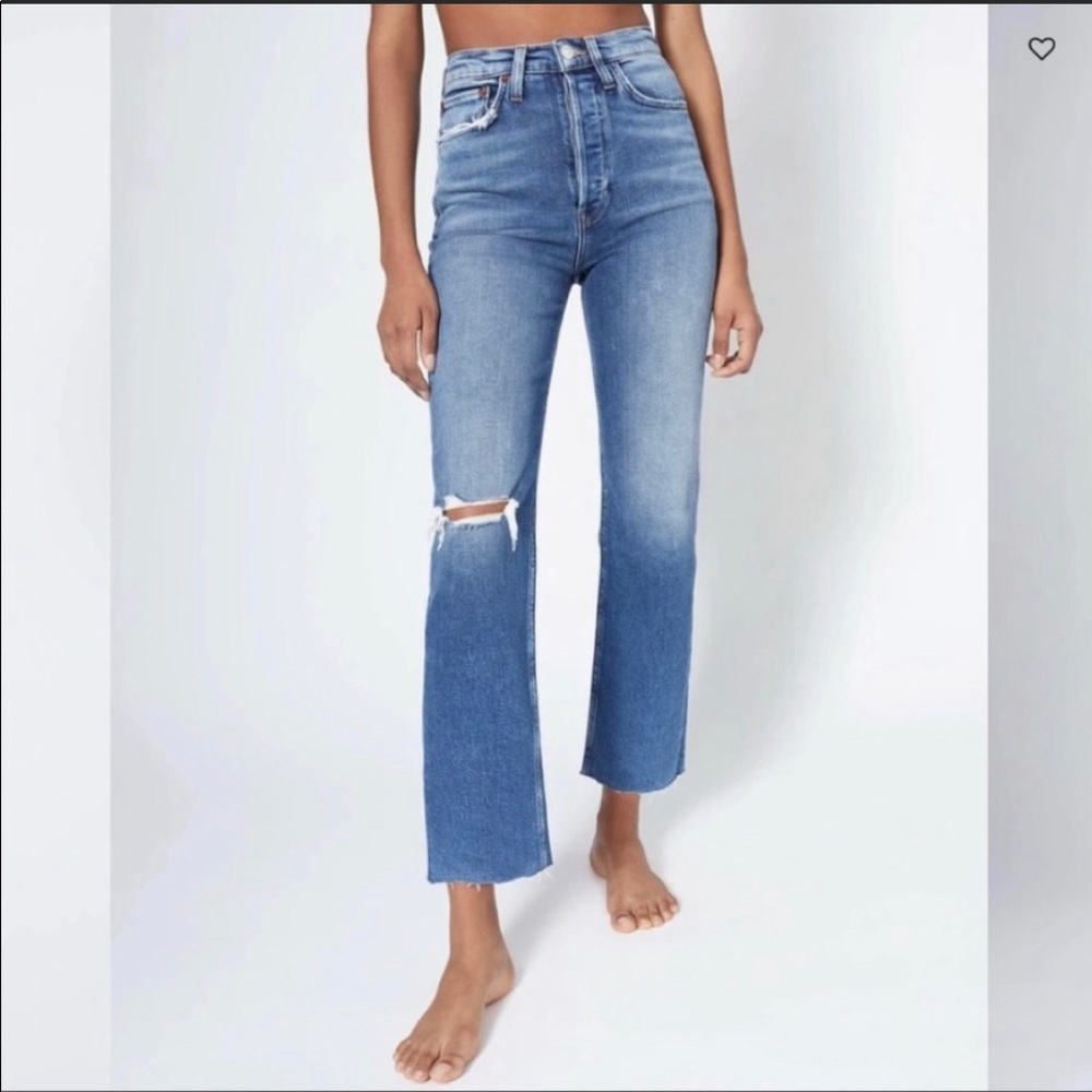 Re/Done 70’s Stovepipe Jeans 30 Worn Once